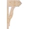 Ekena Millwork Funston Arts & Crafts Smooth Outlooker, Douglas Fir, 7 1/2"W x 14"D x 26"H OUT08X14X26FST03SDF - alternate 4